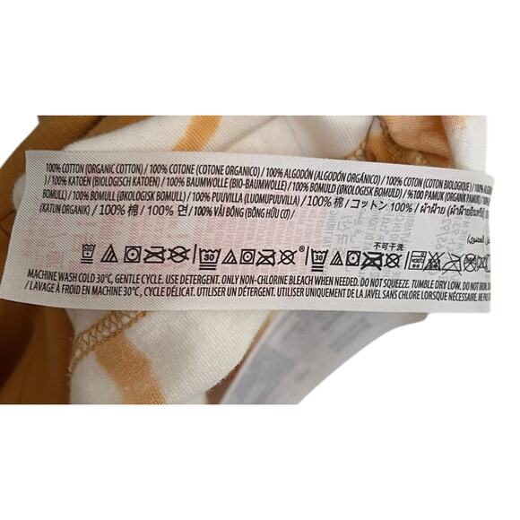 Disney | Mickey Mouse Genuine Mousewear Tie-Dye Yellow T-Shirt Women’s Size M - Picture 7 of 7